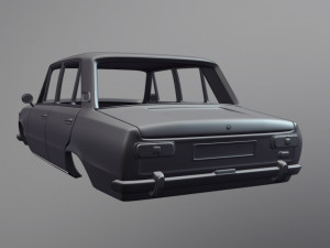 Lada 1200 3D प्रिंट मॉडल