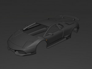 Murcielago SV 3D Print Model