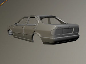 NISSAN PRIMERA P10 Model do druku 3D