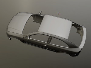 Opel Astra G 3doors Hatchback 3D 打印模型