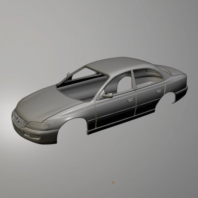Opel Omega B 3D 打印模型 .c4d .max .obj .3ds .fbx .stl .blend 