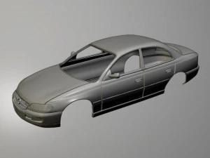 Opel Omega B 3D Print Model