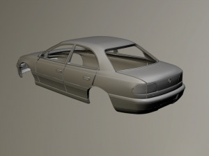 Opel Omega B 3D 打印模型