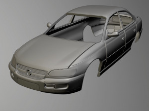 Opel Omega B 3D 打印模型