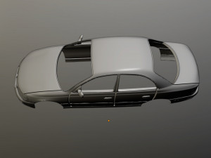 Opel Omega B 3D 打印模型