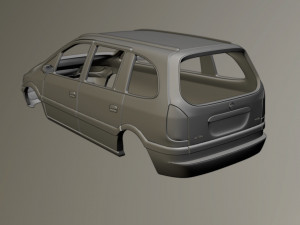 Opel Zafira A Modelo de Impressão 3D