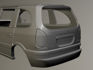 Opel Zafira A Modelo de Impressão 3D