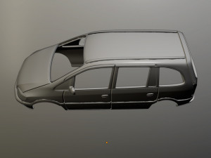 Opel Zafira A Modelo de Impressão 3D