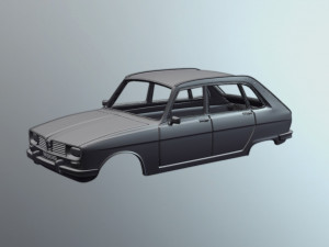 Renault 16 3D Print Model