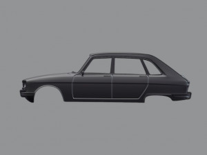 Renault 16 Modelo de Impressão 3D