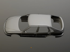 SAAB 9-3 Combi 3D प्रिंट मॉडल