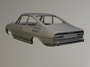 Skoda 110R 3D Print Model