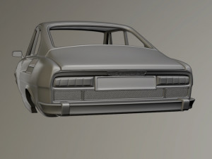 Skoda 110R 3D Print Model