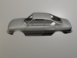 Skoda 110R 3D Print Model