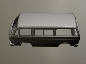 Volkswagen Transporter T3 Model do druku 3D