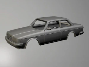 वोल्वो 242 डीएल 3D प्रिंट मॉडल