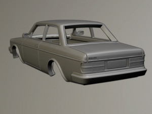 Volvo 242 DL Model Cetak 3D