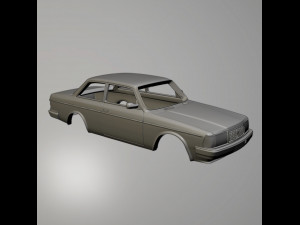Volvo 242 DL Model Cetak 3D