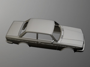 Volvo 242 DL Model Cetak 3D