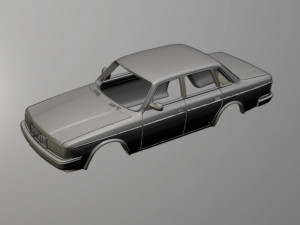 Volvo 244 DL 3D Print Model