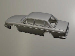 Volvo 244 DL 3D 打印模型