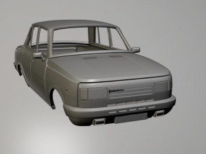 Waltburg 13 limousine 3D Print Model