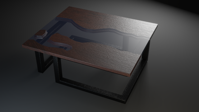 epoxy table 3Dモデル .c4d .max .obj .3ds .fbx .stl .blend 