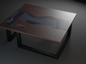 epoxy table 3D Model