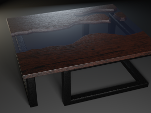 epoxy table 3Dモデル