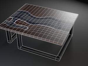 epoxy table 3Dモデル