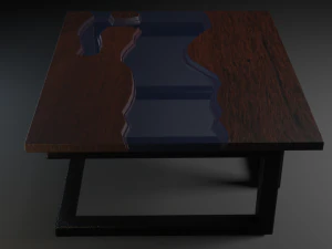 epoxy table 3D Model