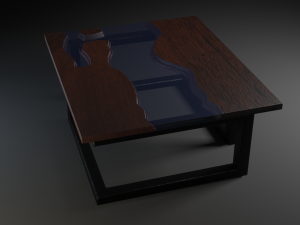 epoxy table 3Dモデル