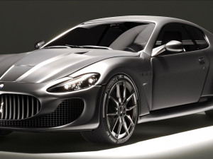 maserati grantourismo 3D Модель