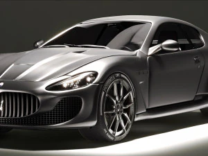 maserati grantourismo 3D Model