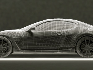 maserati grantourismo 3D Модель