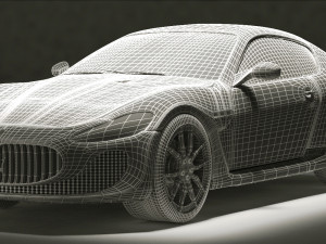maserati grantourismo 3D Модель