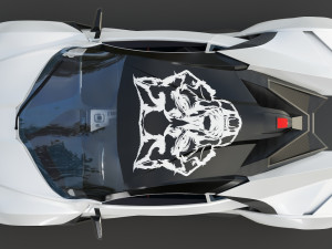 fenyr supersport wmotors white 3D-Modell