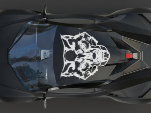 fenyr supersport wmotors black 3D Модель