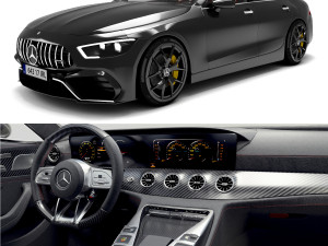 mercedes benz amg gt 63 s 3D मॉडल