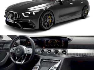 mercedes benz amg gt 63 s 3D Model