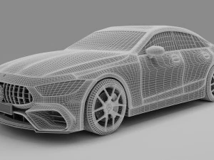 mercedes benz amg gt 63 s 3D Model