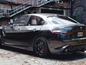 alfa romeo giulia 3D 模型