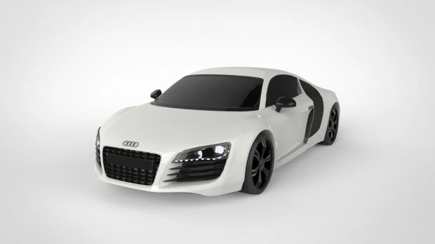 audi r8 3D Model .c4d .max .obj .3ds .fbx .stl .blend