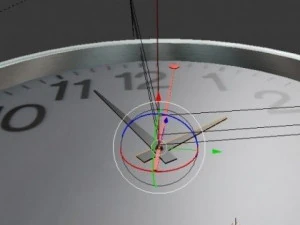 wall clock 3D Model