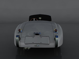 jaguar xk120 3Dモデル