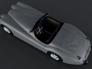 jaguar xk120 3Dモデル