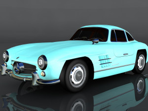 mercedes-benz 300 sl 3D Model
