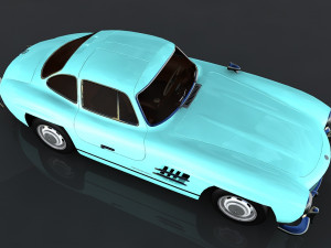 mercedes-benz 300 sl 3D-Modell