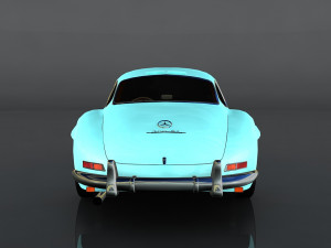 mercedes-benz 300 sl 3D-Modell