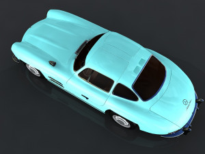 mercedes-benz 300 sl 3D-Modell